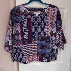Jjill pure Jill small petite kimono style top, new condition